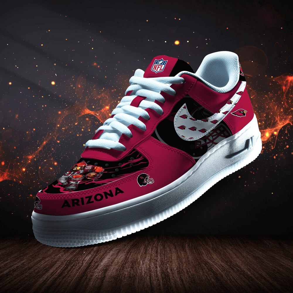 JWFancy Arizona Cardinals Version 4 Air Low-Top Sneakers Shoes For Men And Women