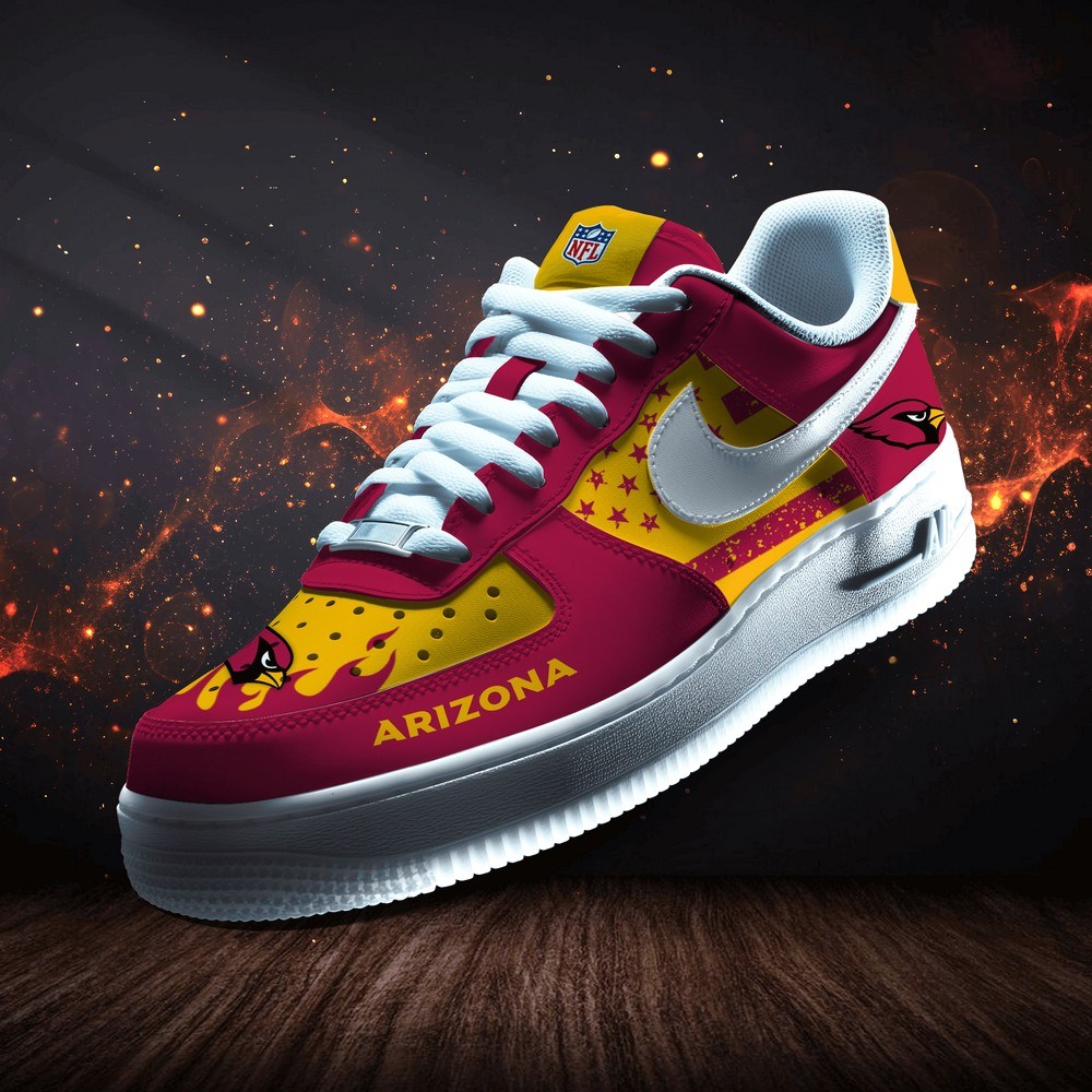 JWFancy Arizona Cardinals Version 7 Air Low-Top Sneakers Shoes For Men And Women