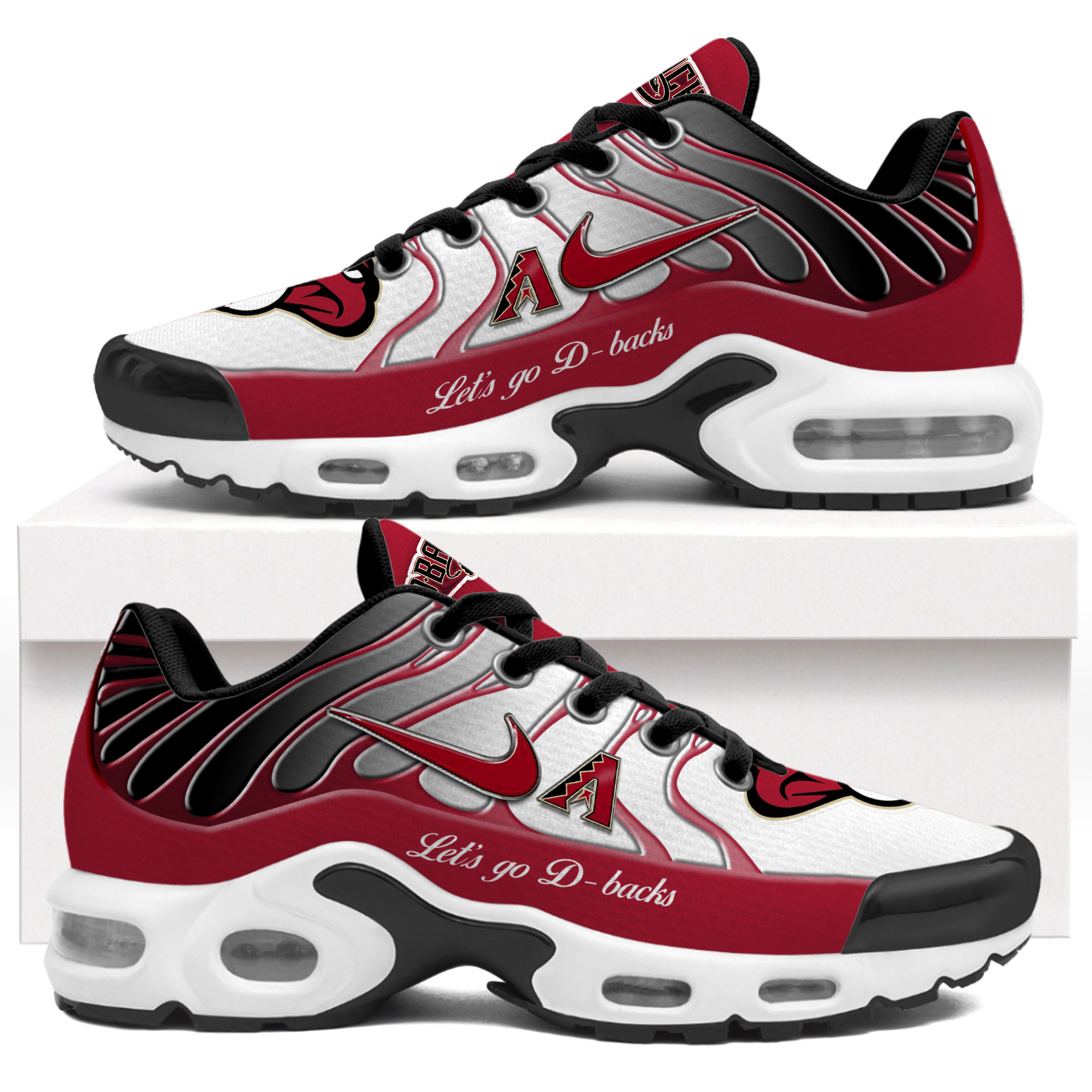 JWFancy Arizona Diamondbacks TN Shoes Sneakers For Men And Women