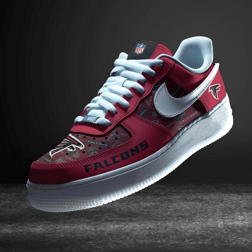 JWFancy Atlanta Falcons  Version 7 Air Low-Top Sneakers Shoes For Men And Women