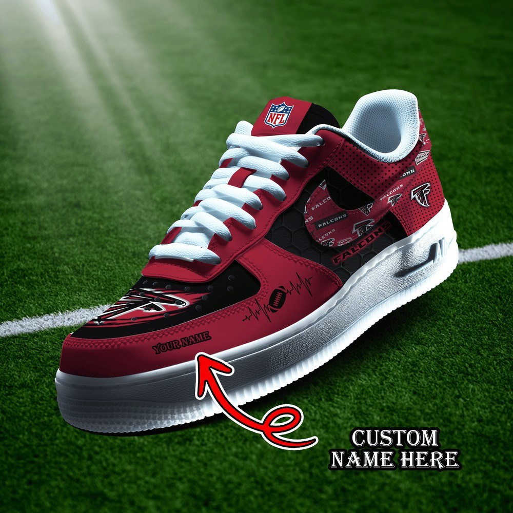 JWFancy Atlanta Falcons Version 9 Air Low-Top Sneakers Shoes For Men And Women