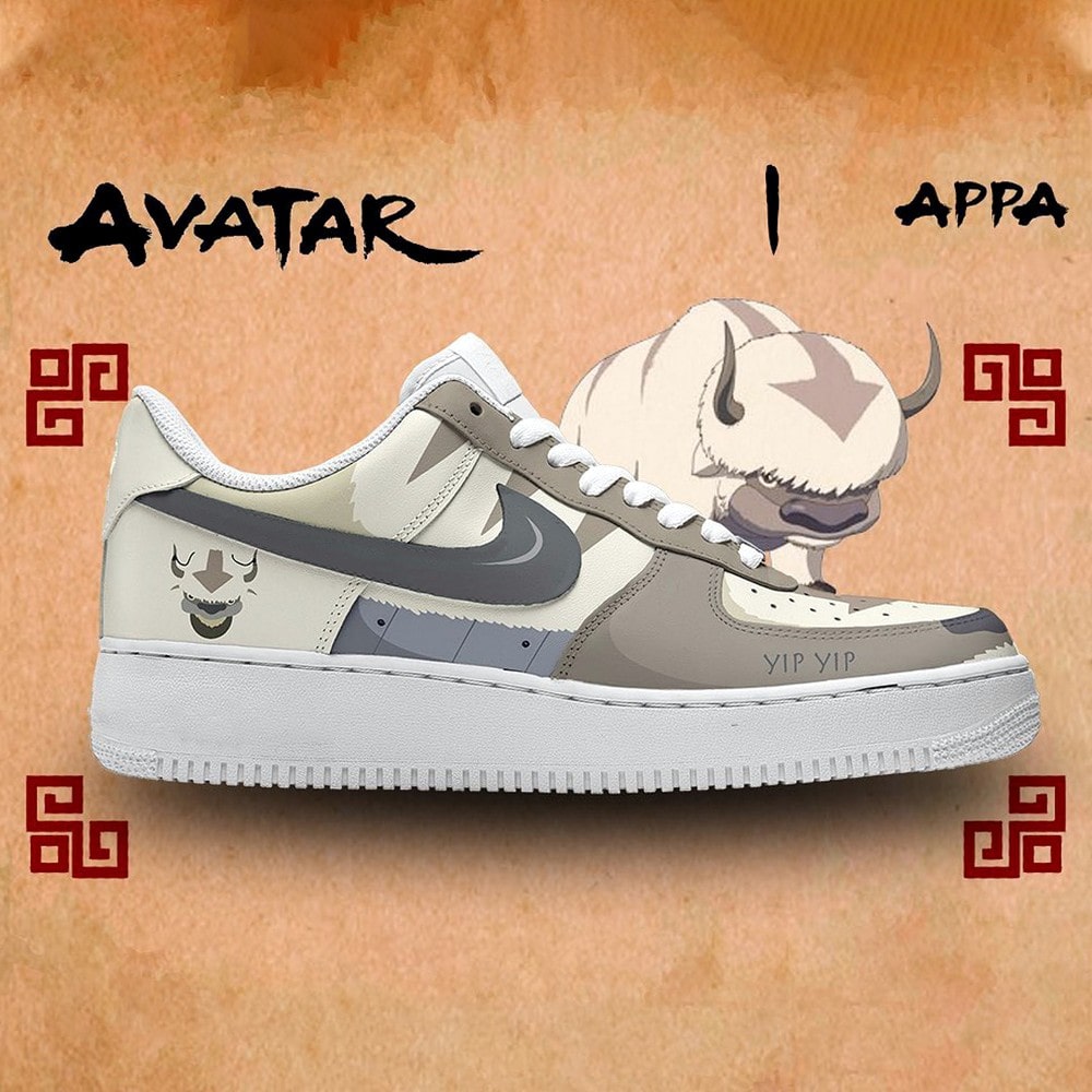 JWFancy Avatar The Last Airbender Air Low-Top Sneakers Shoes For Men And Women