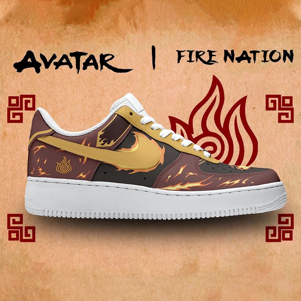 JWFancy Avatar The Last Airbender Air Low-Top Sneakers Shoes For Men And Women
