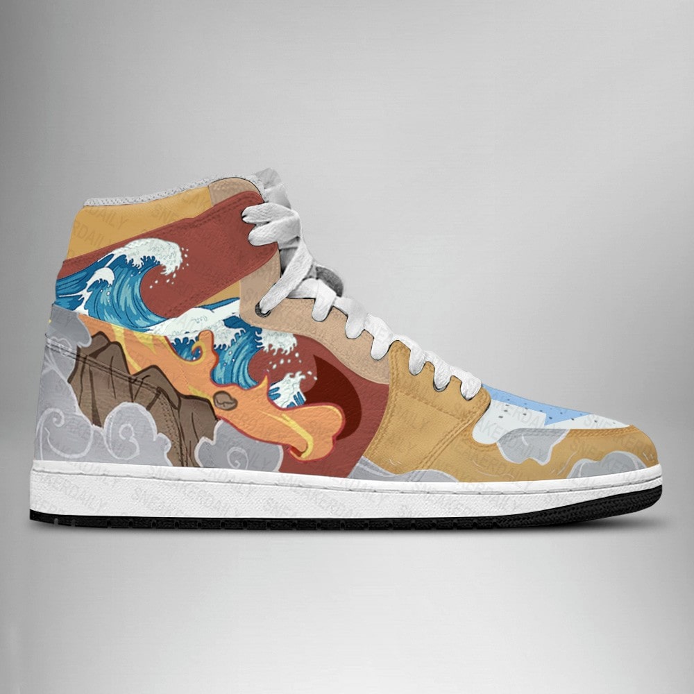 JWFancy Avatar The Last Airbender AJ1 High Sneakers Shoes For Men And Women