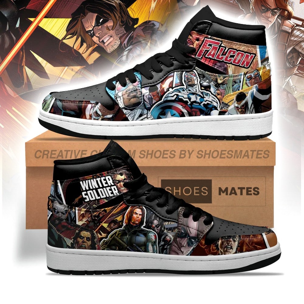 JWFancy Avatar The Last Airbender AJ1 High Sneakers Shoes For Men And Women