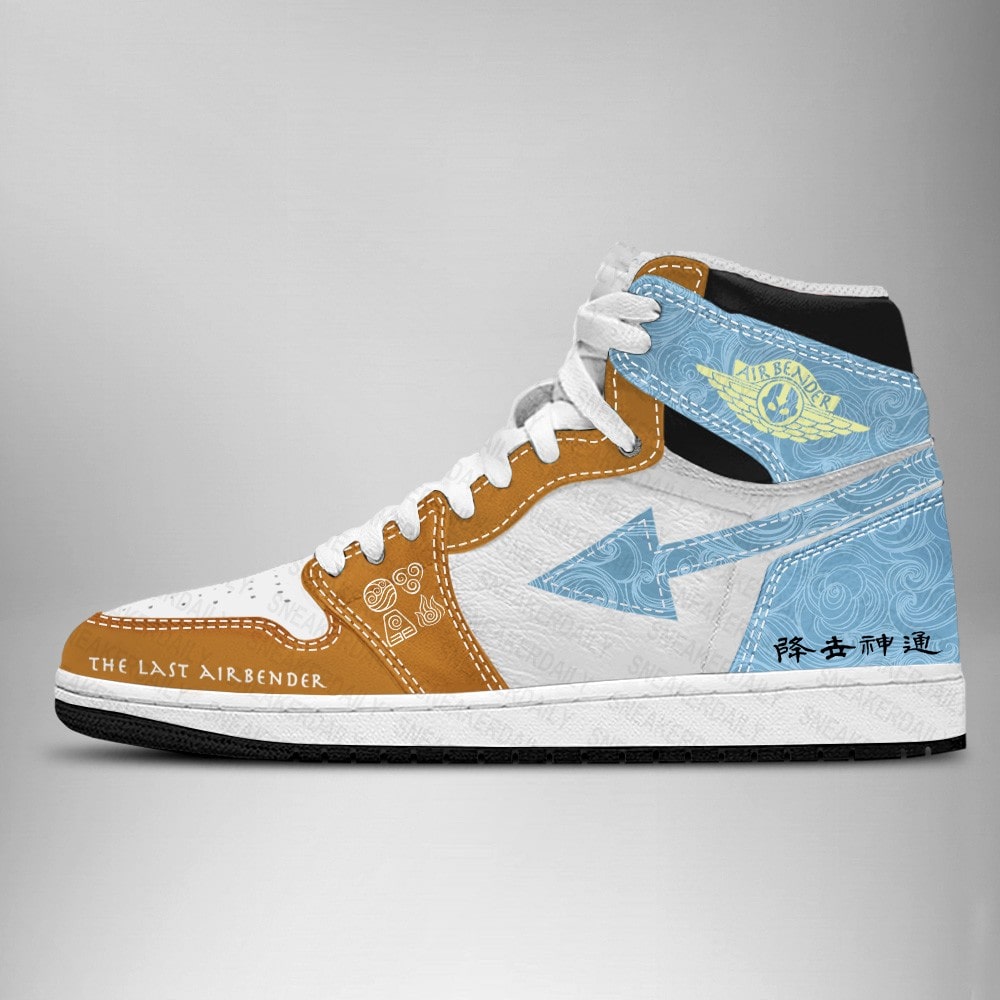 JWFancy Avatar The Last Airbender AJ1 High Sneakers Shoes For Men And Women