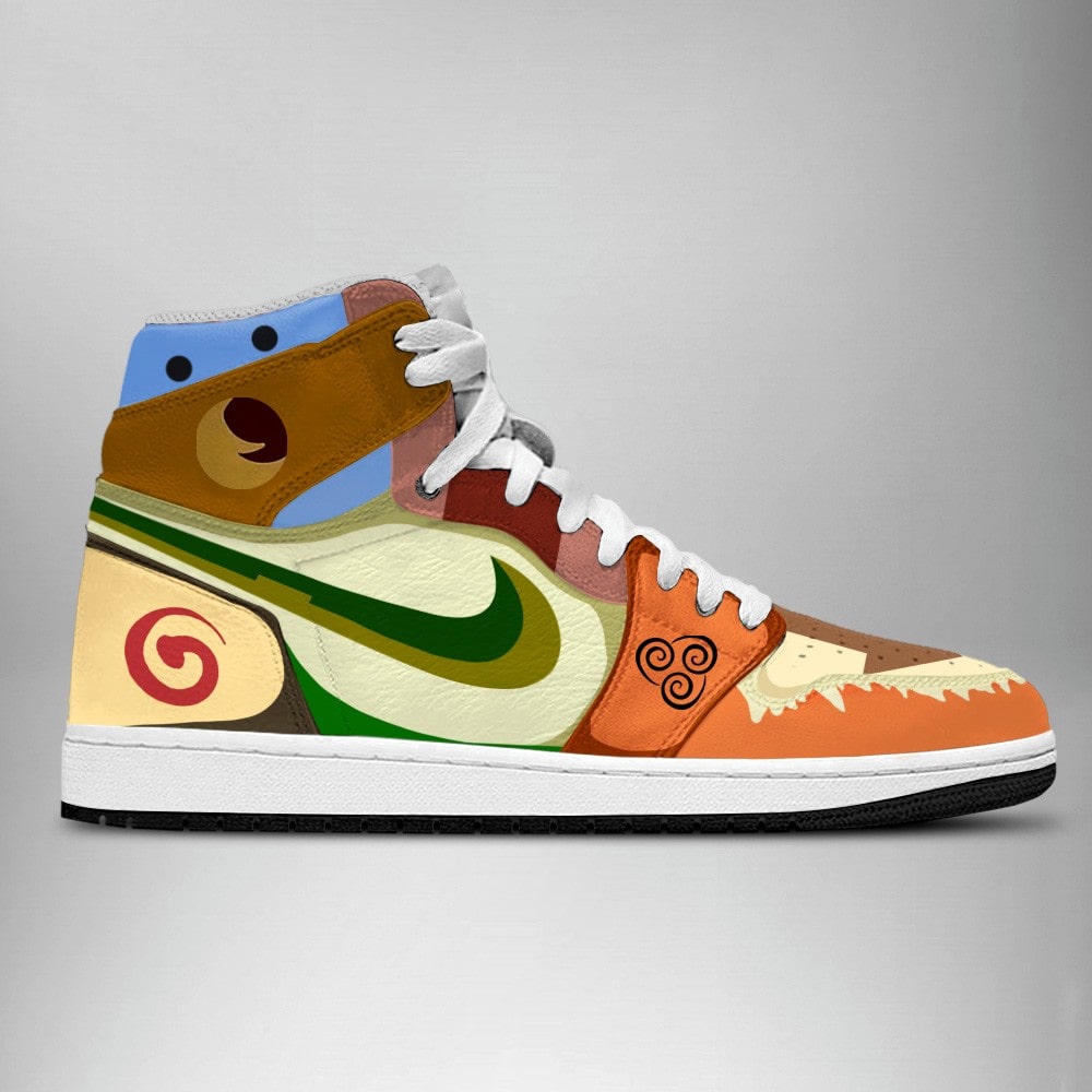 JWFancy Avatar The Last Airbender AJ1 High Sneakers Shoes For Men And Women