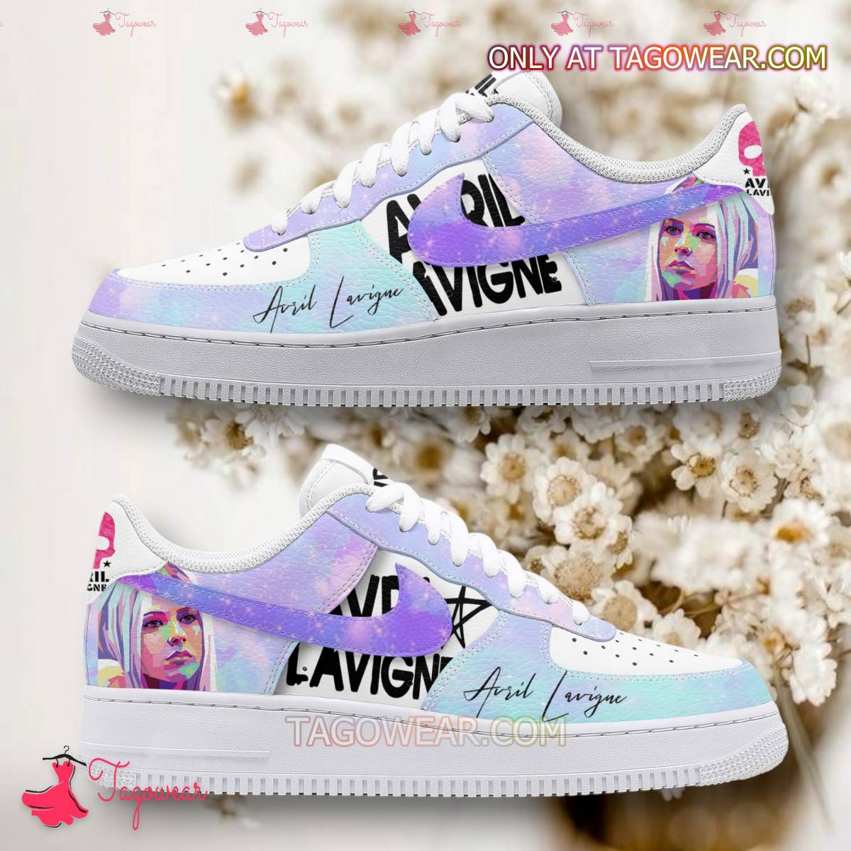 JWFancy Avril Lavigne Air Low-Top Sneakers Shoes For Men And Women