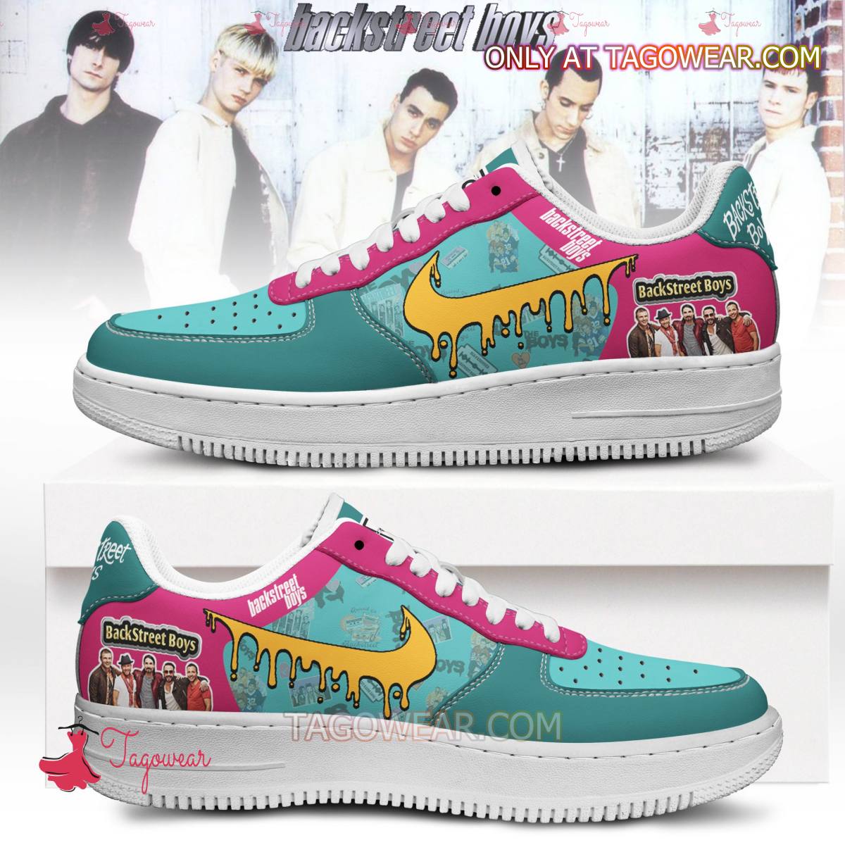 JWFancy Backstreet Boys Air Low-Top Sneakers Shoes For Men And Women