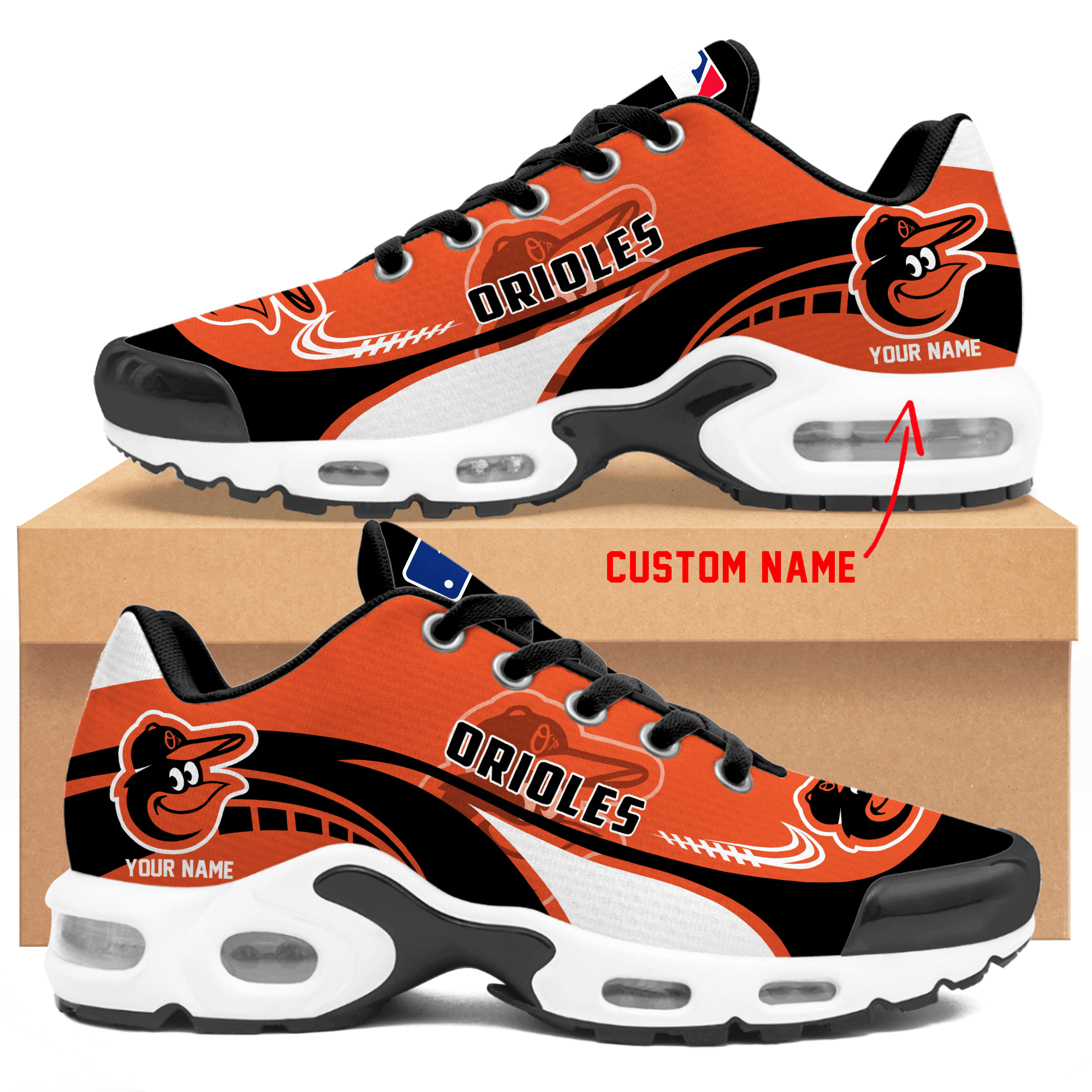 JWFancy Baltimore Orioles TN Shoes Sneakers For Men And Women