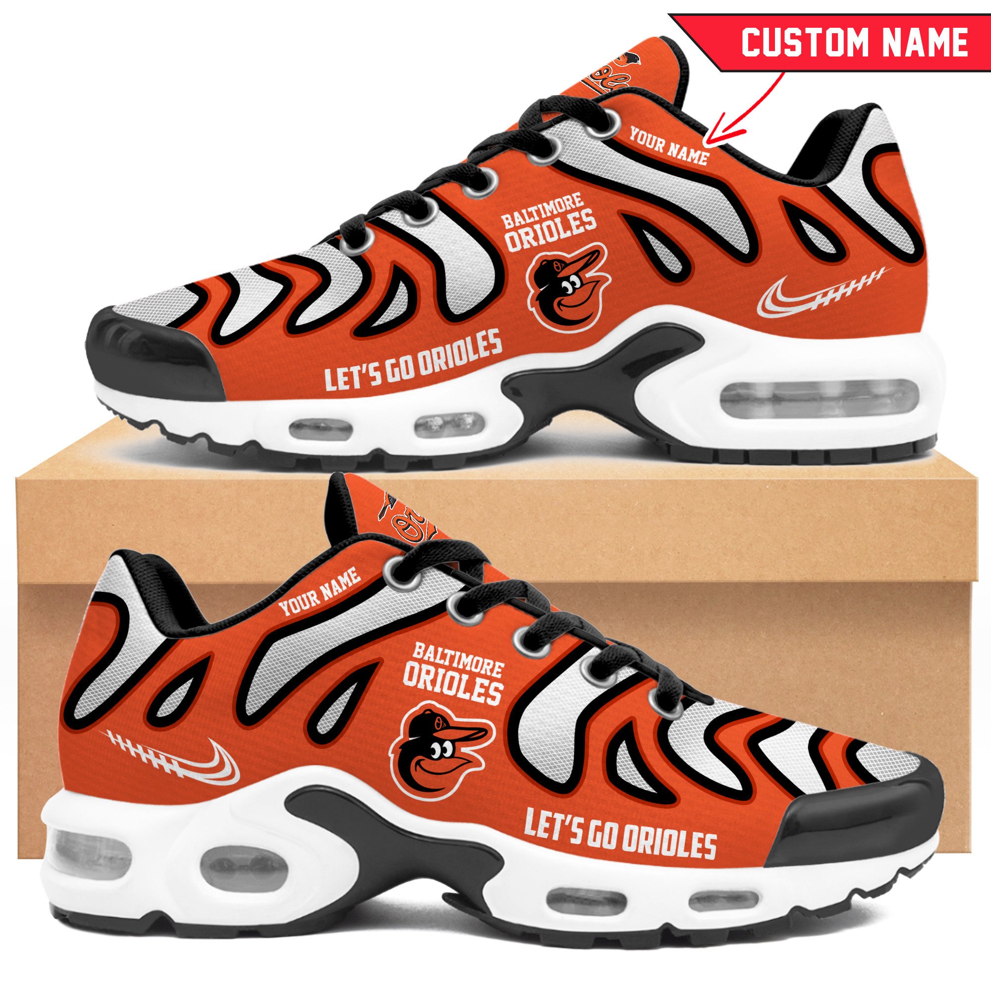 JWFancy Baltimore Orioles TN Shoes Sneakers For Men And Women