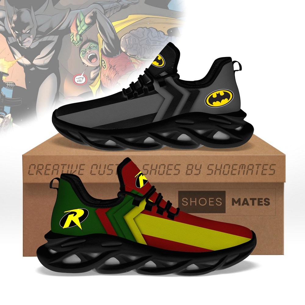 JWFancy Batman Vs Robin  Max Soul Shoes Sneakers For Men And Women
