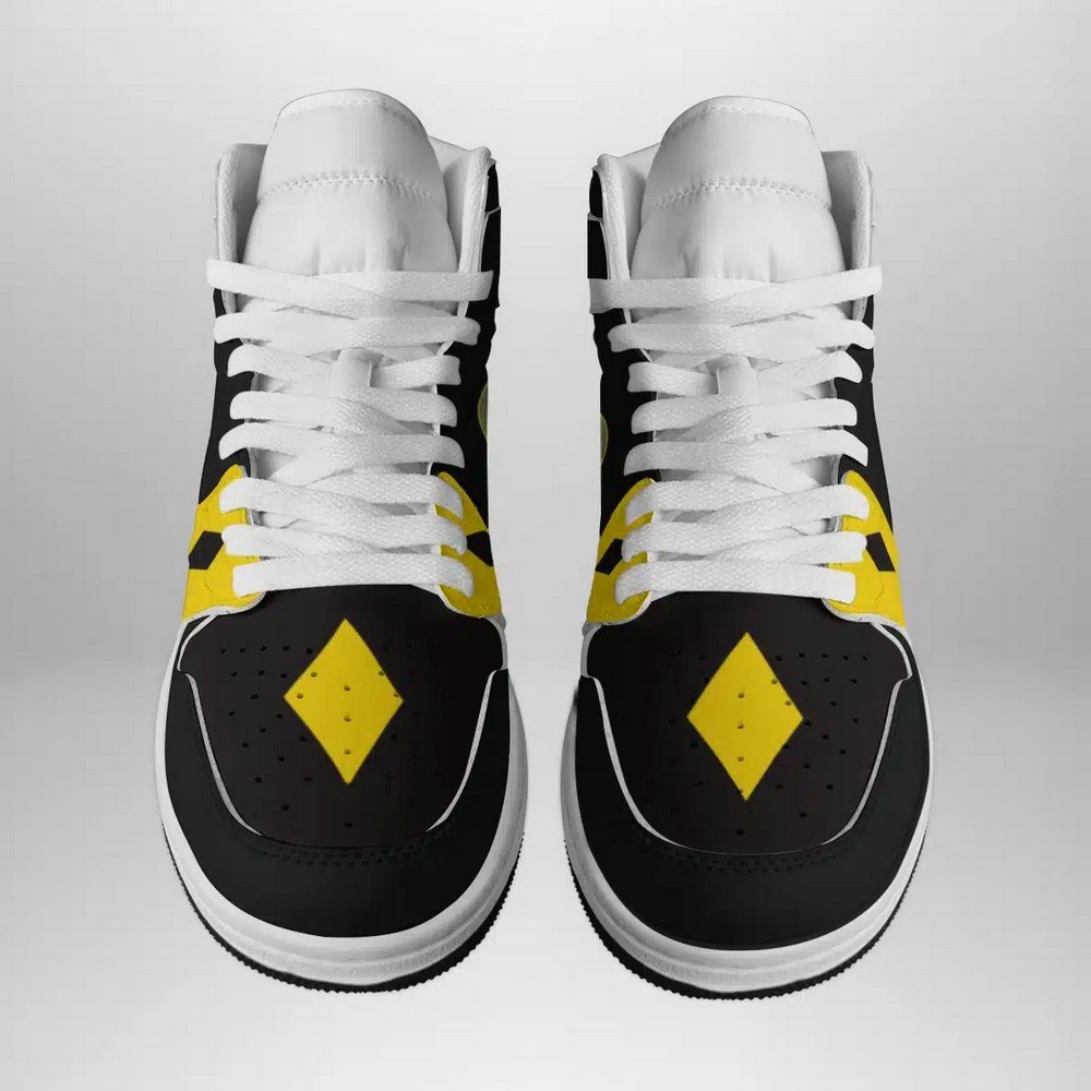 JWFancy Black Ranger Ninjetti  AJ1 High Sneakers Shoes For Men And Women