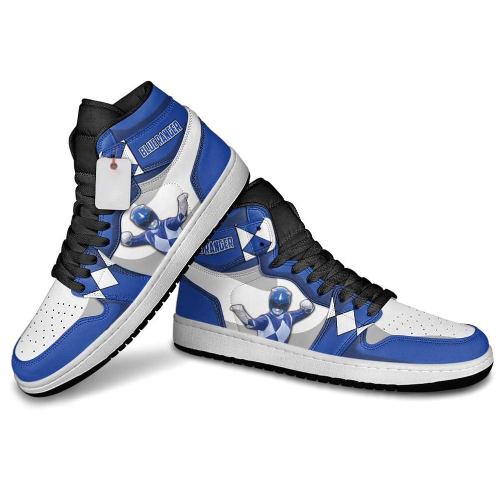 JWFancy Blue Ranger AJ1 High Sneakers Shoes For Men And Women