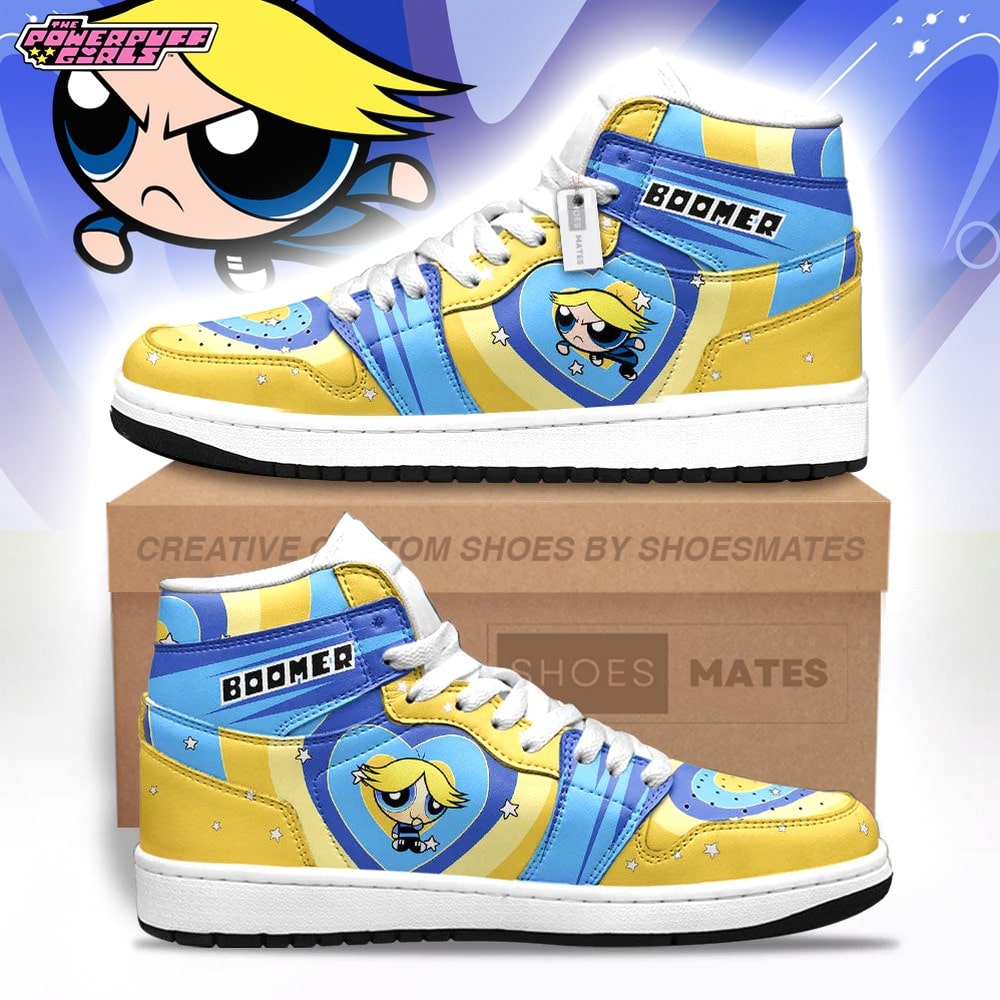 JWFancy Boomer The Powerpuff Girls AJ1 High Sneakers Shoes For Men And Women
