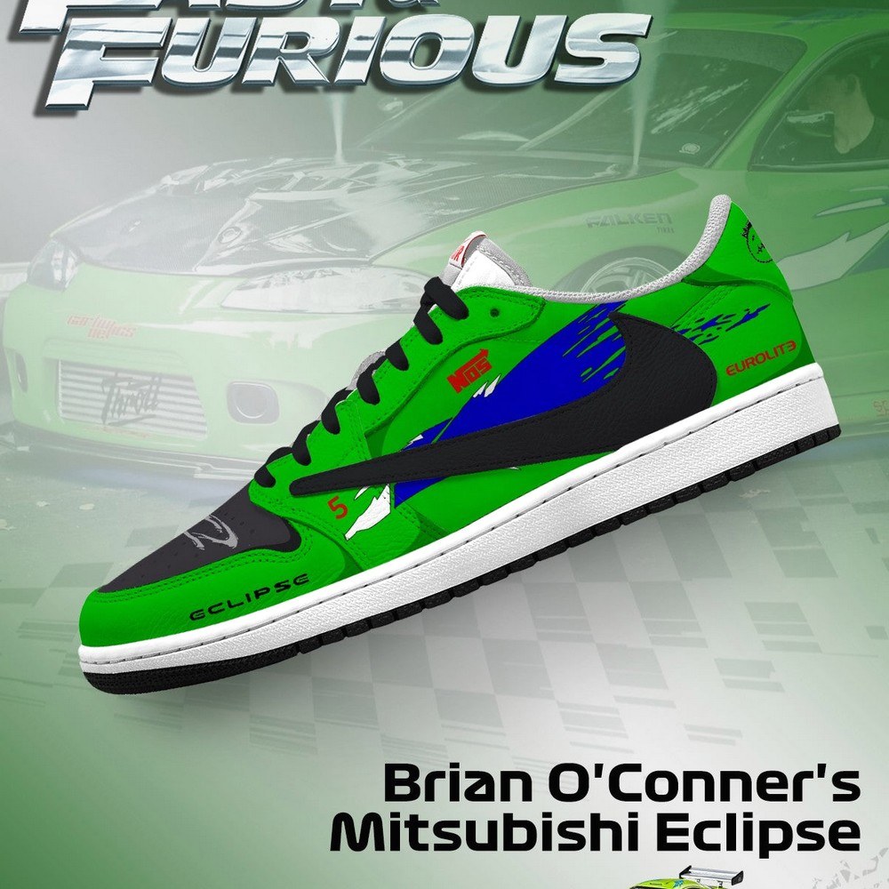 JWFancy Brian O'Conner's Eclipse V.2 Air Low-Top Sneakers Shoes For Men And Women