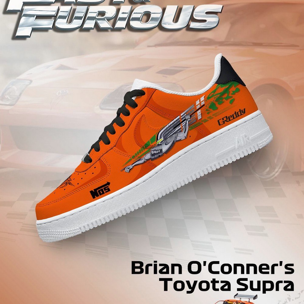 JWFancy Brian O'Conner's Supra Air Low-Top Sneakers Shoes For Men And Women
