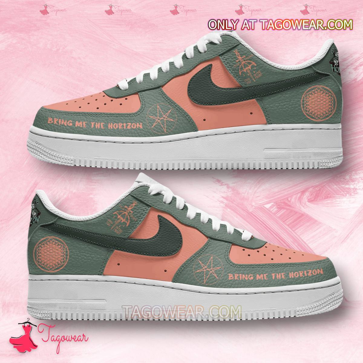 JWFancy Bring Me The Horizon Air Low-Top Sneakers Shoes For Men And Women