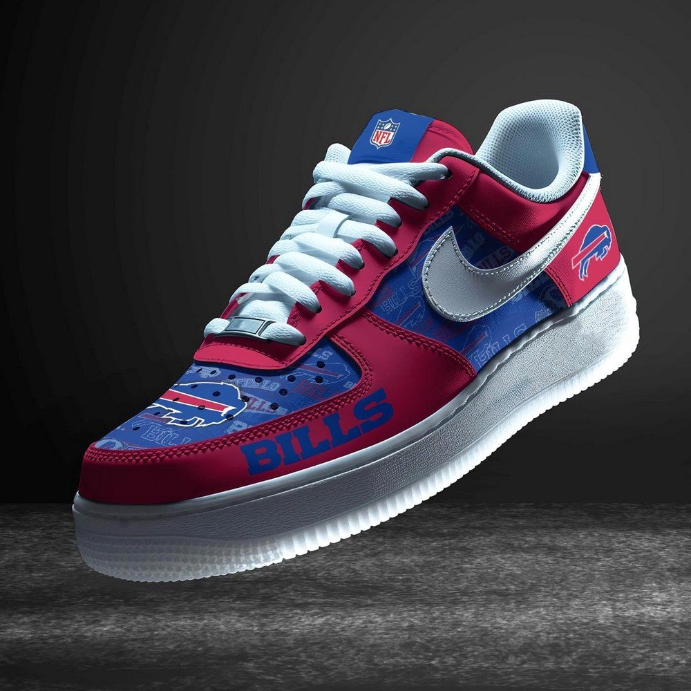JWFancy Buffalo Bills Version 10 Air Low-Top Sneakers Shoes For Men And Women