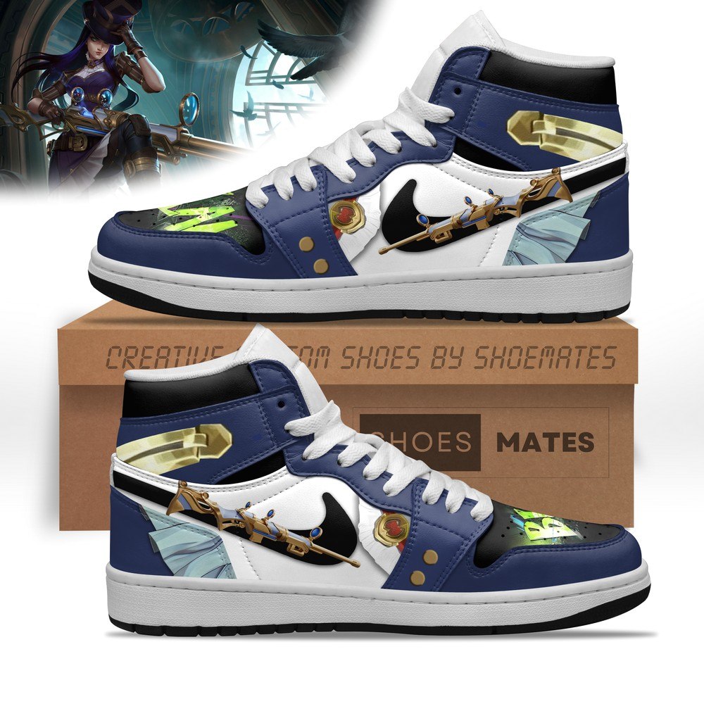 JWFancy Caitlyn Arcane AJ1 High Sneakers Shoes For Men And Women