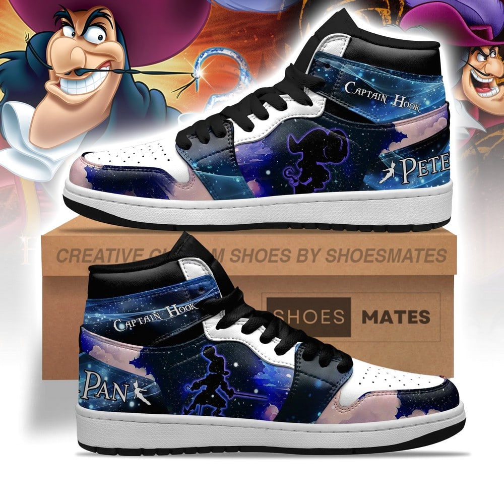 JWFancy Captain Hook AJ1 High Sneakers Shoes For Men And Women