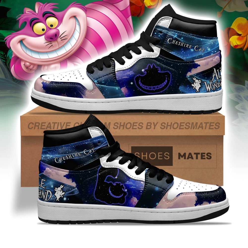 JWFancy Cheshire Cat AJ1 High Sneakers Shoes For Men And Women