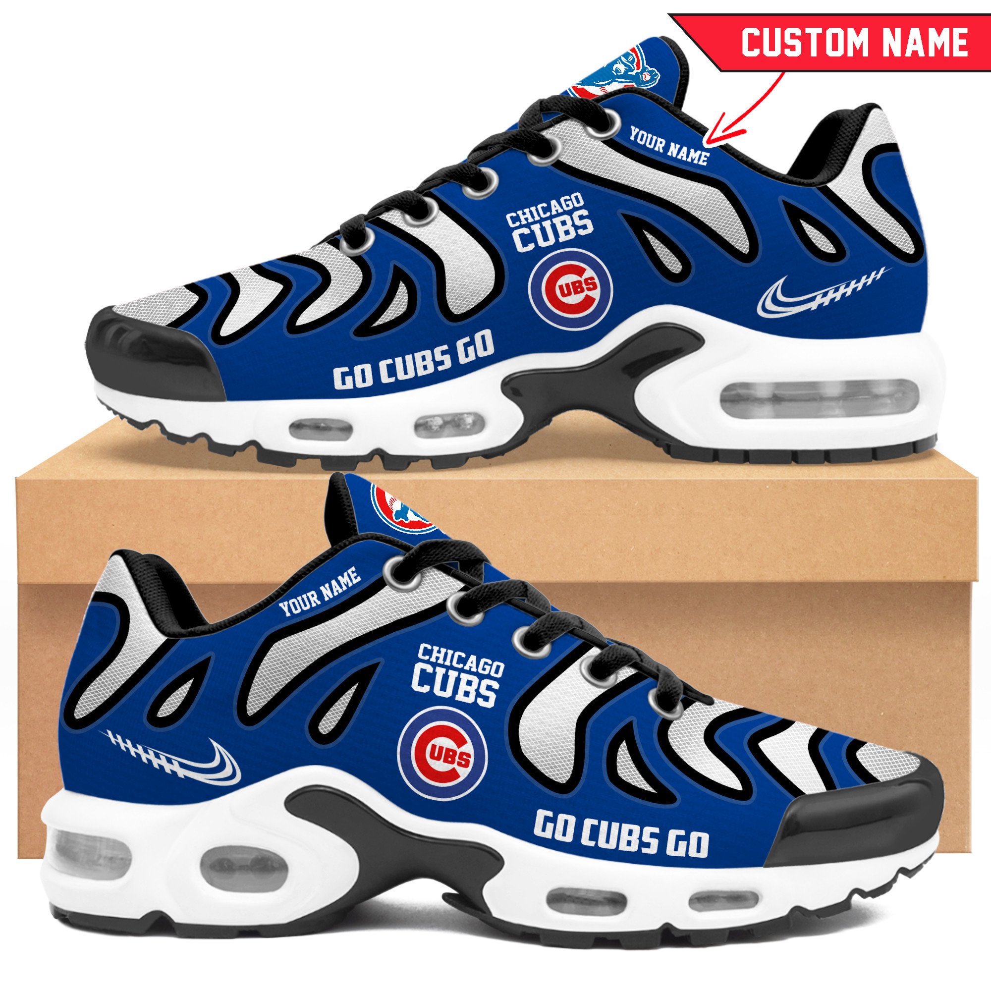 JWFancy Chicago Cubs TN Shoes Sneakers For Men And Women