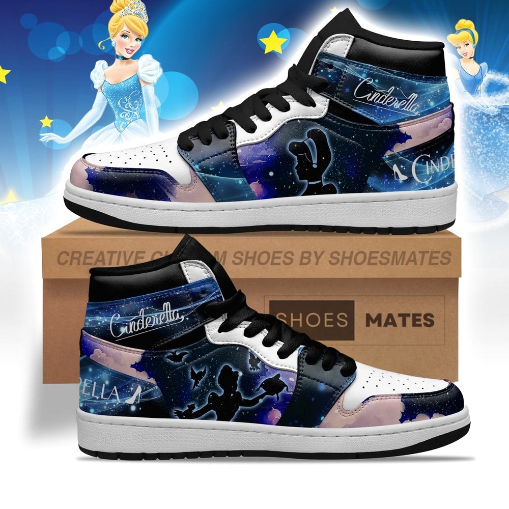 JWFancy Cinderella AJ1 High Sneakers Shoes For Men And Women