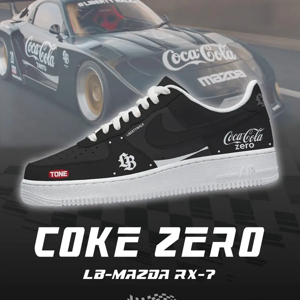 JWFancy Coke Zero LB  Air Low-Top Sneakers Shoes For Men And Women
