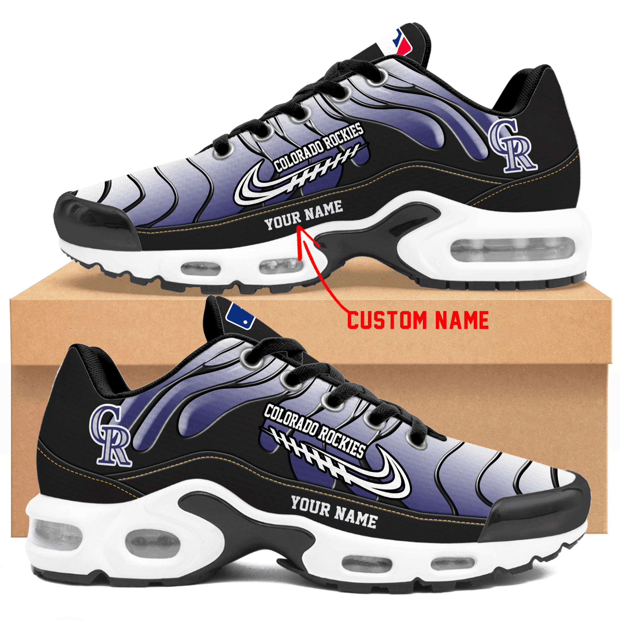 JWFancy Colorado Rockies TN Shoes Sneakers For Men And Women