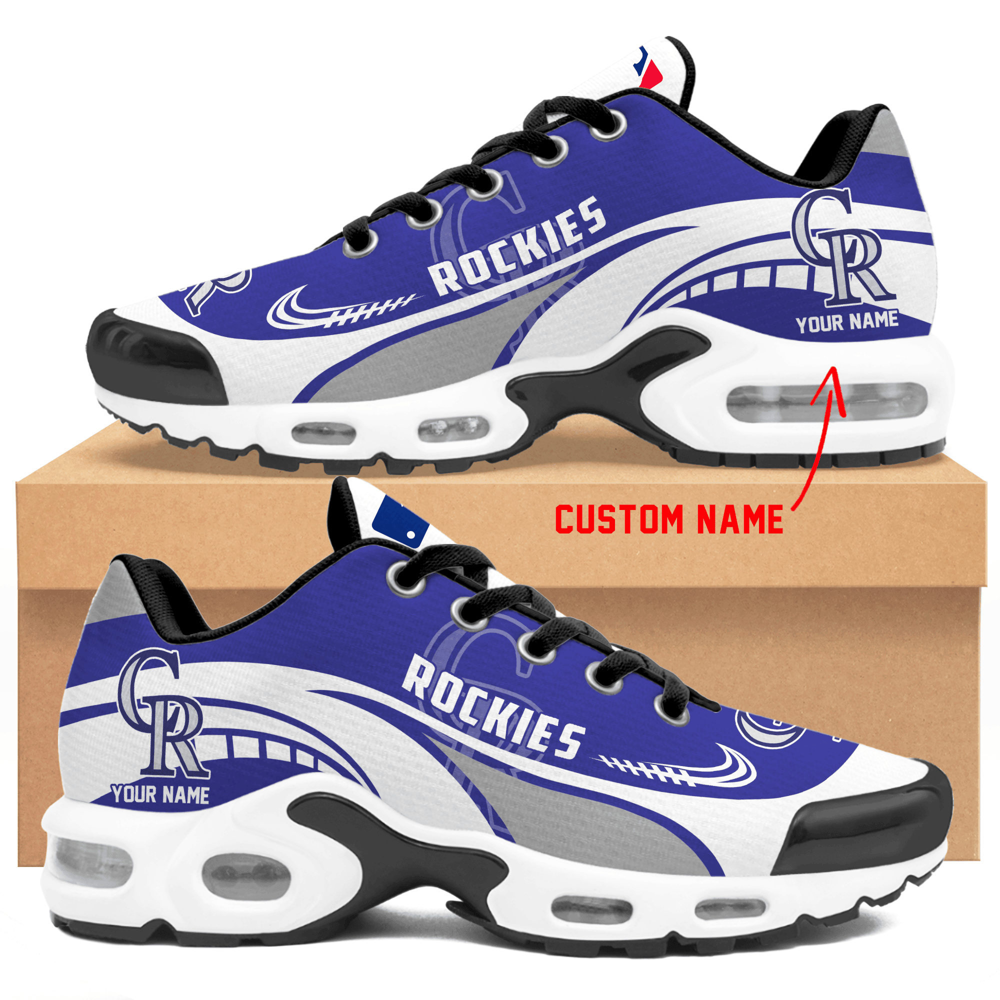 JWFancy Colorado Rockies TN Shoes Sneakers For Men And Women