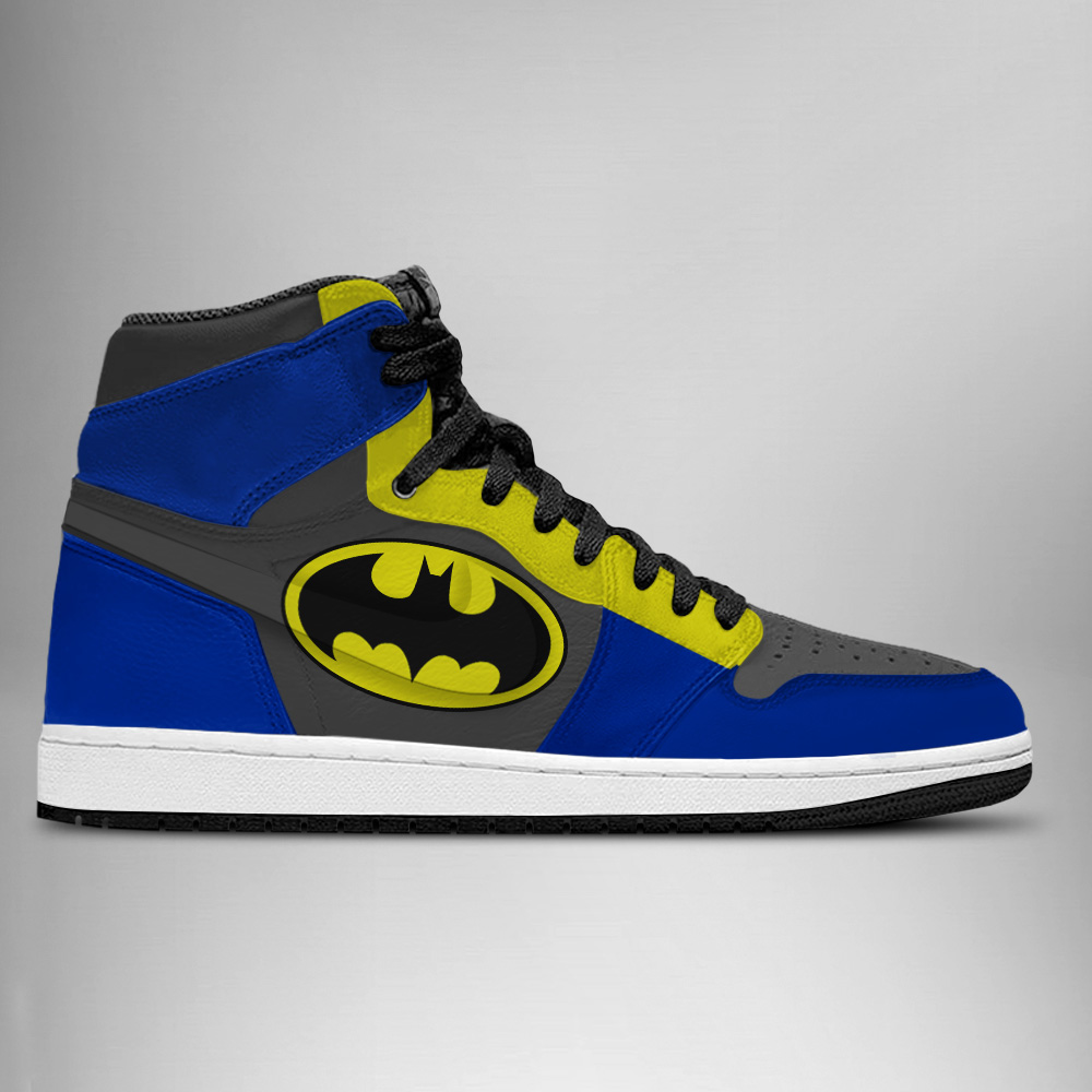 JWFancy DC Batman AJ1 High Sneakers Shoes For Men And Women