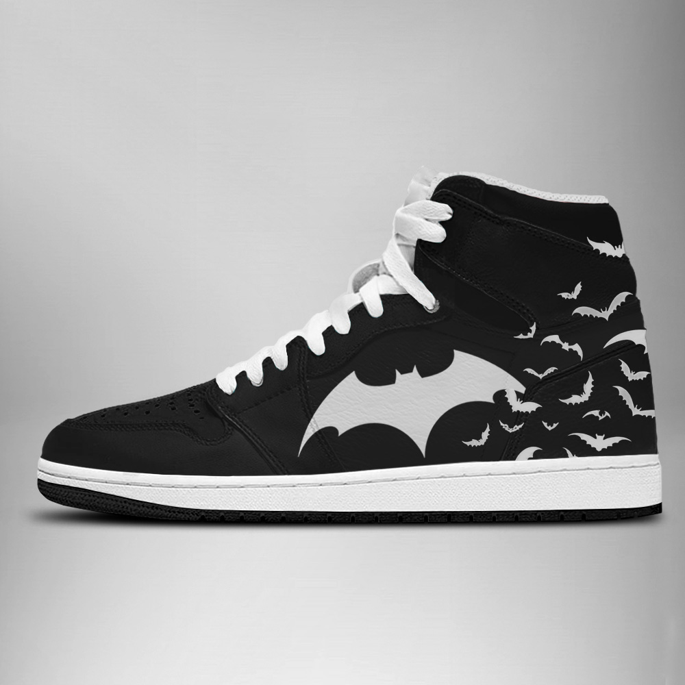 JWFancy DC Batman AJ1 High Sneakers Shoes For Men And Women