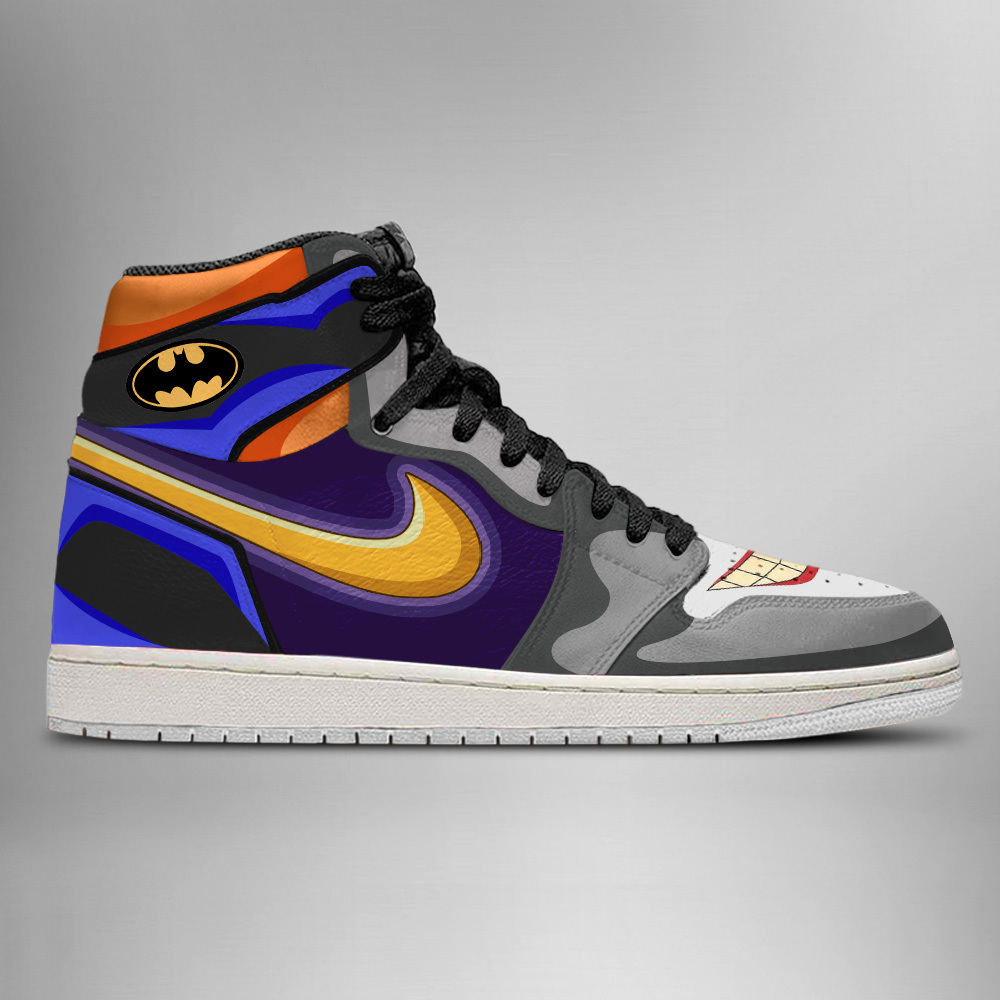 JWFancy DC Joker Batman AJ1 High Sneakers Shoes For Men And Women
