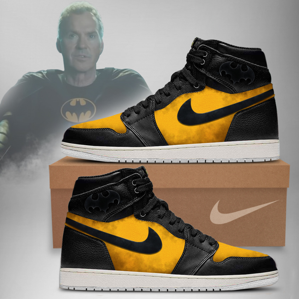 JWFancy DC Justice League Batman AJ1 High Sneakers Shoes For Men And Women