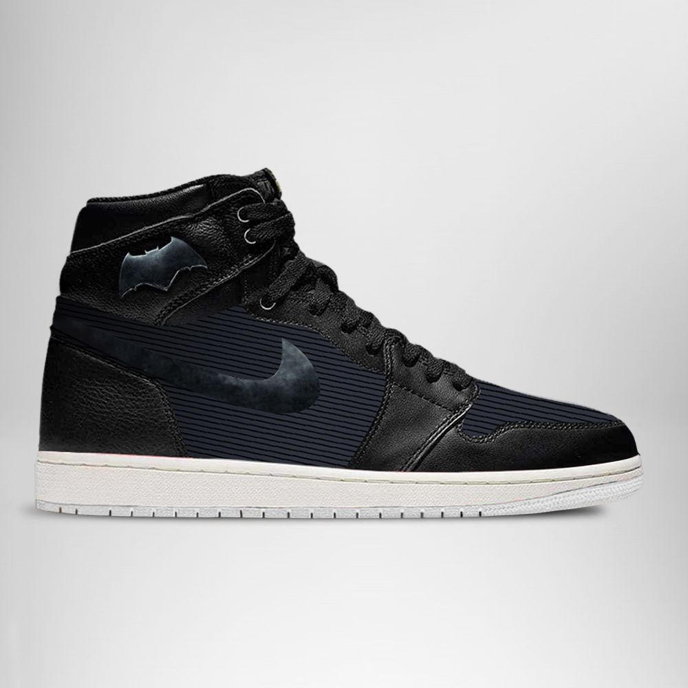 JWFancy DC Justice League Batman AJ1 High Sneakers Shoes For Men And Women