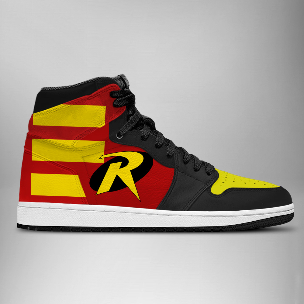 JWFancy DC Robin AJ1 High Sneakers Shoes For Men And Women