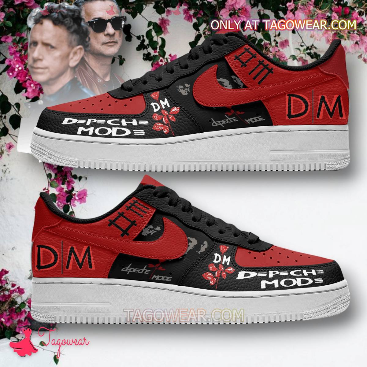 JWFancy Depeche Mode Air Low-Top Sneakers Shoes For Men And Women