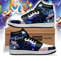 JWFancy Disney AJ1 High Sneakers Shoes For Men And Women