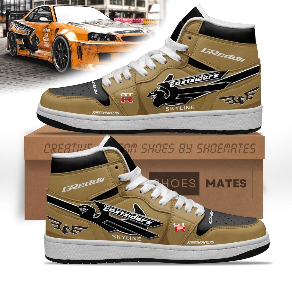 JWFancy Eddie R34 AJ1 High Sneakers Shoes For Men And Women