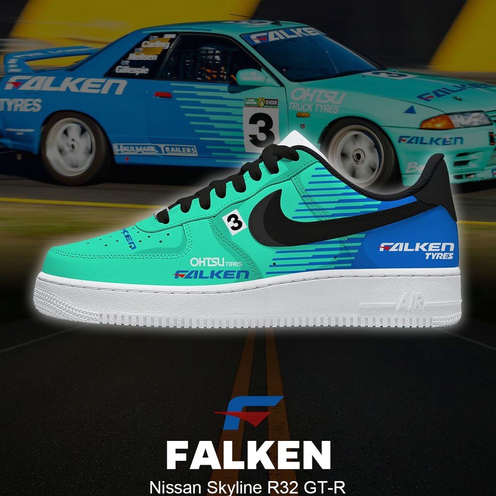 JWFancy Falken Skyline R32 GT-R Air Low-Top Sneakers Shoes For Men And Women