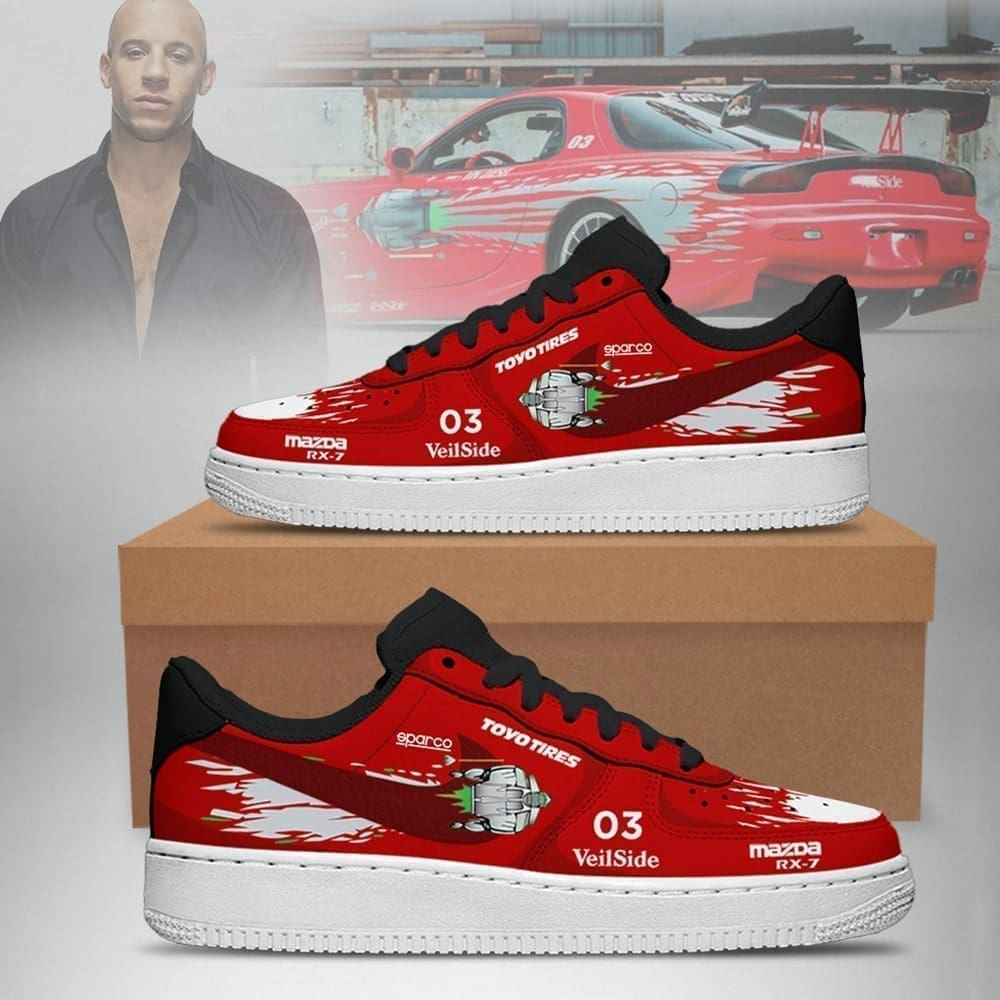 JWFancy FAST AND FURIOUS Air Low-Top Sneakers Shoes For Men And Women