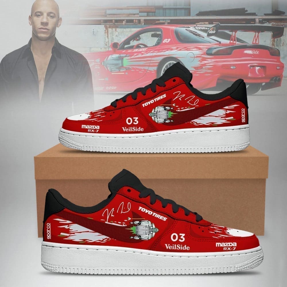 JWFancy FAST AND FURIOUS Air Low-Top Sneakers Shoes For Men And Women