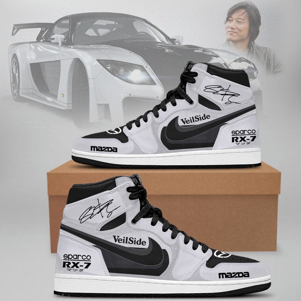 JWFancy Fast and Furious AJ1 High Sneakers Shoes For Men And Women