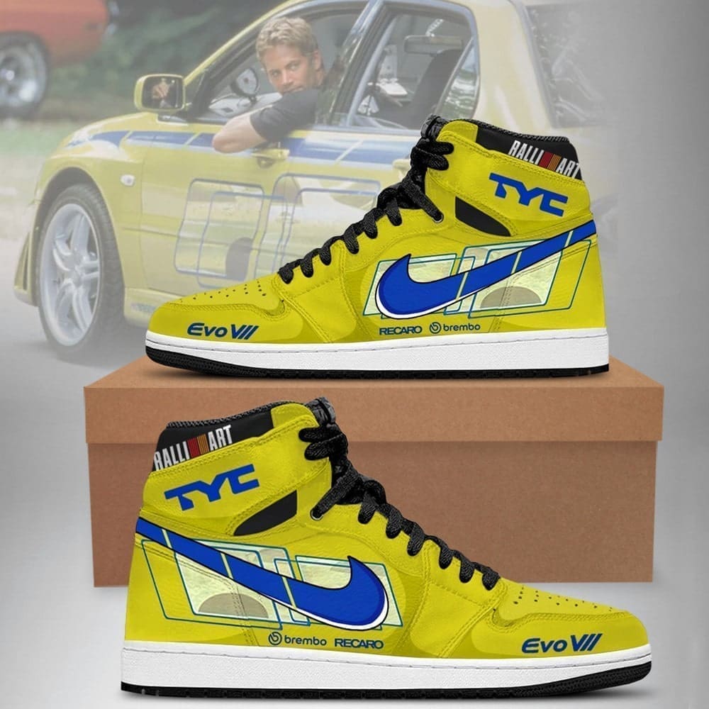 JWFancy Fast and Furious AJ1 High Sneakers Shoes For Men And Women