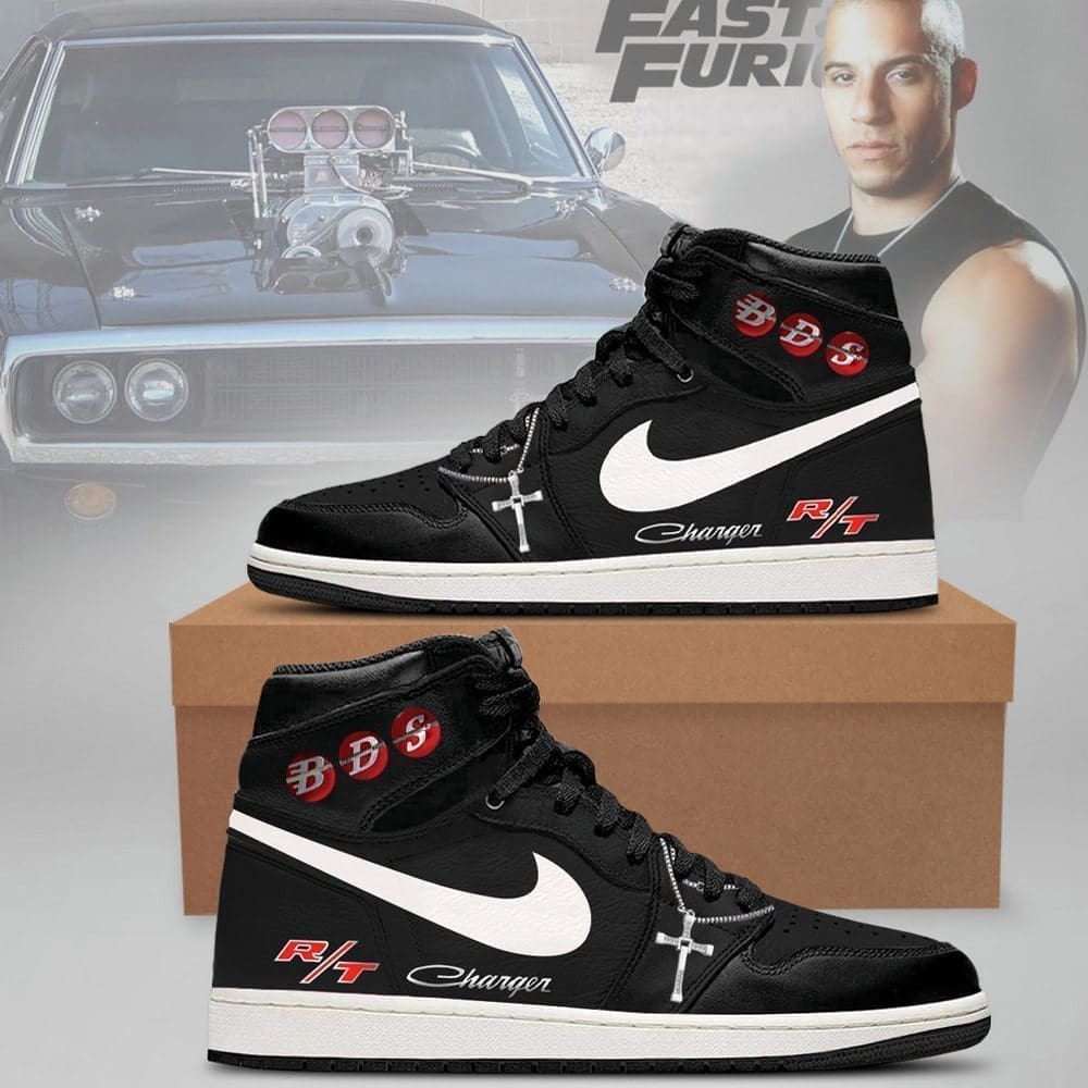JWFancy Fast and Furious AJ1 High Sneakers Shoes For Men And Women