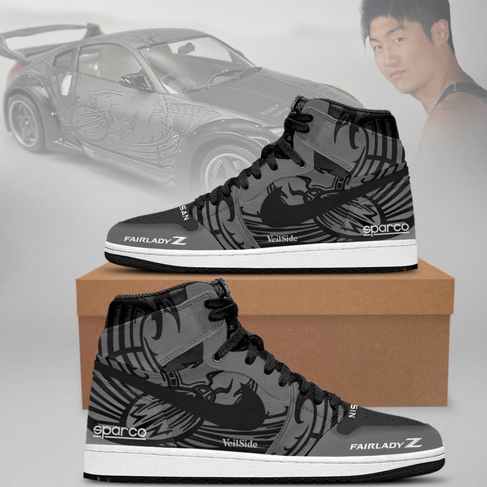 JWFancy Fast and Furious AJ1 High Sneakers Shoes For Men And Women