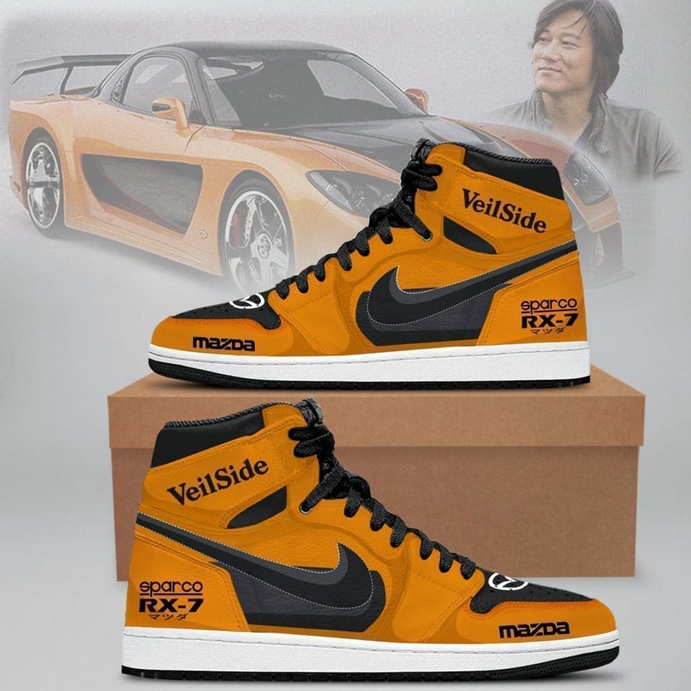 JWFancy Fast and Furious AJ1 High Sneakers Shoes For Men And Women