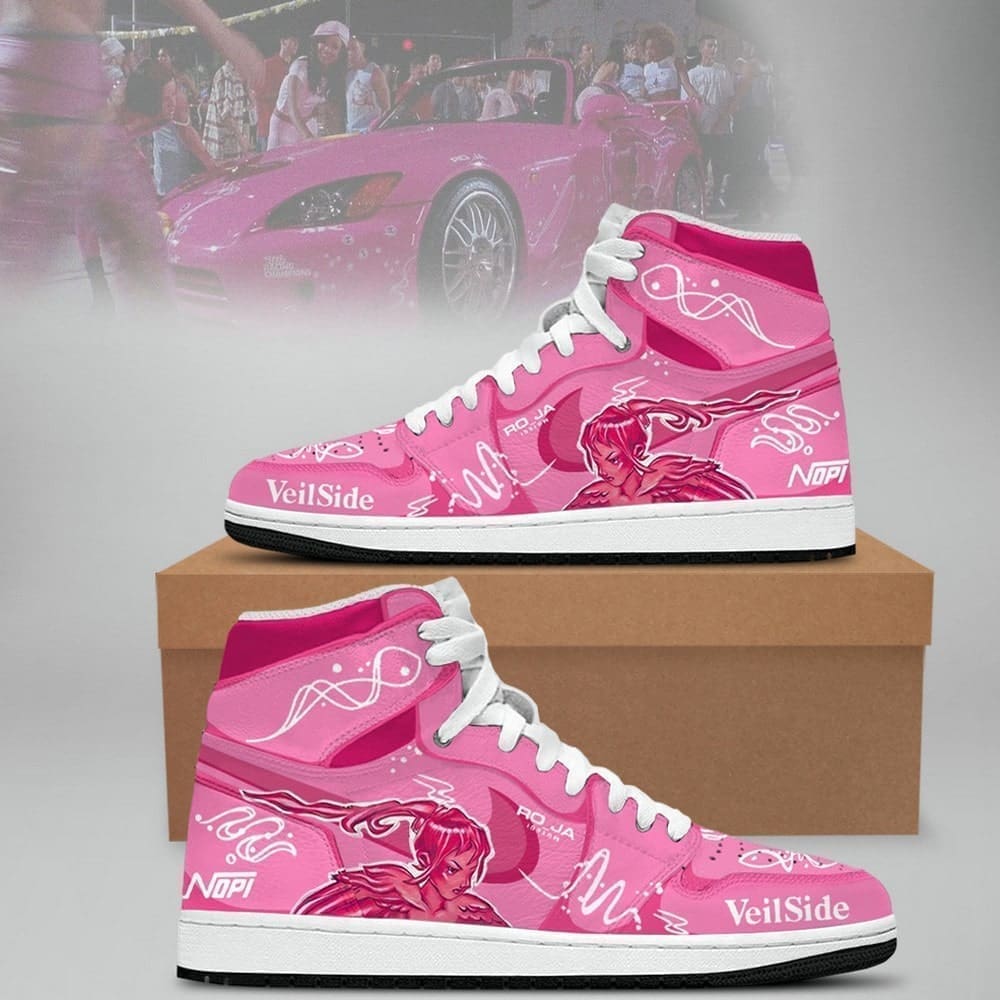 JWFancy Fast and Furious AJ1 High Sneakers Shoes For Men And Women