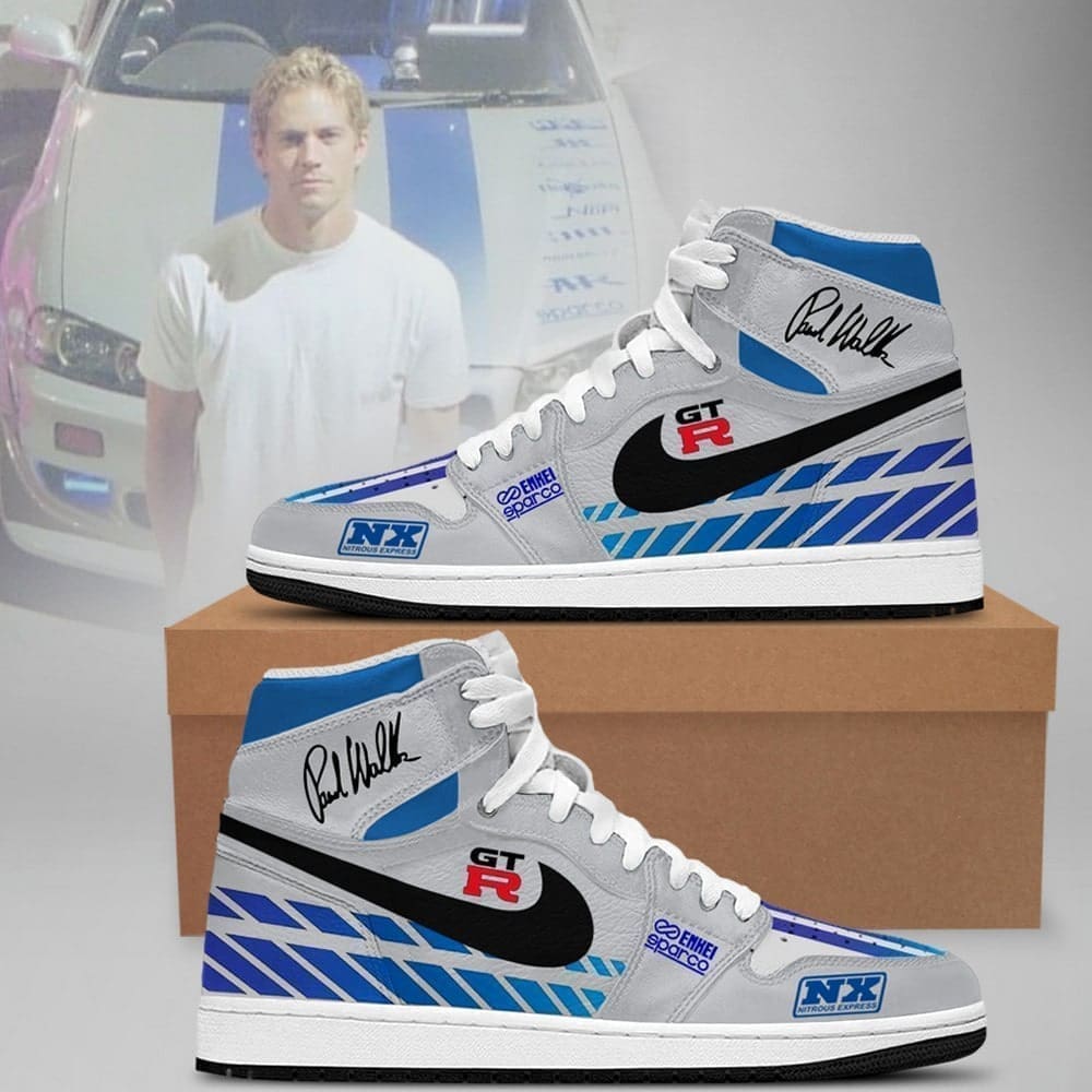 JWFancy Fast and Furious AJ1 High Sneakers Shoes For Men And Women